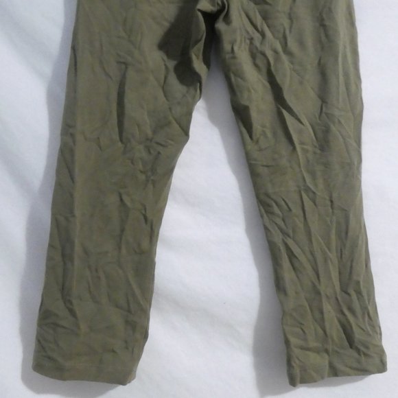 AQUA ROSE | small | Casual Olive Green Leggings - Picture 14 of 16